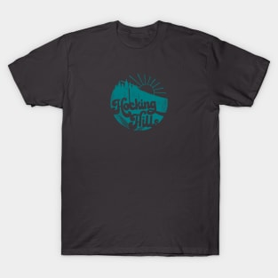 Retro Waterfall Hocking Hills T-Shirt